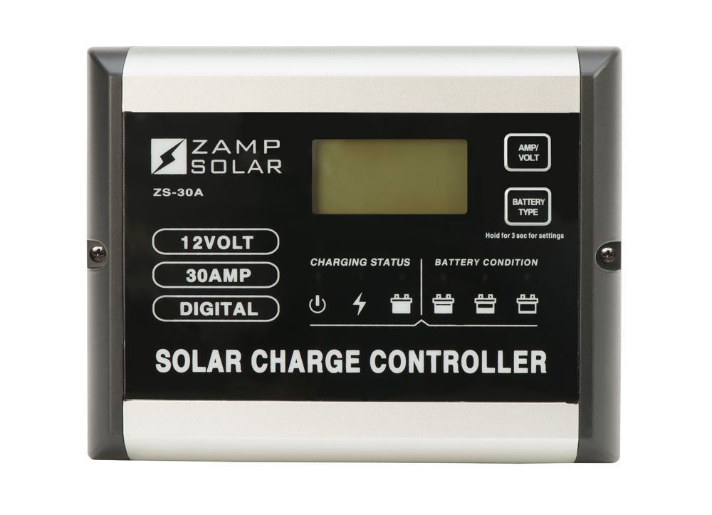 Zamp Solar PWM 30 Amp Solar Charge Controller